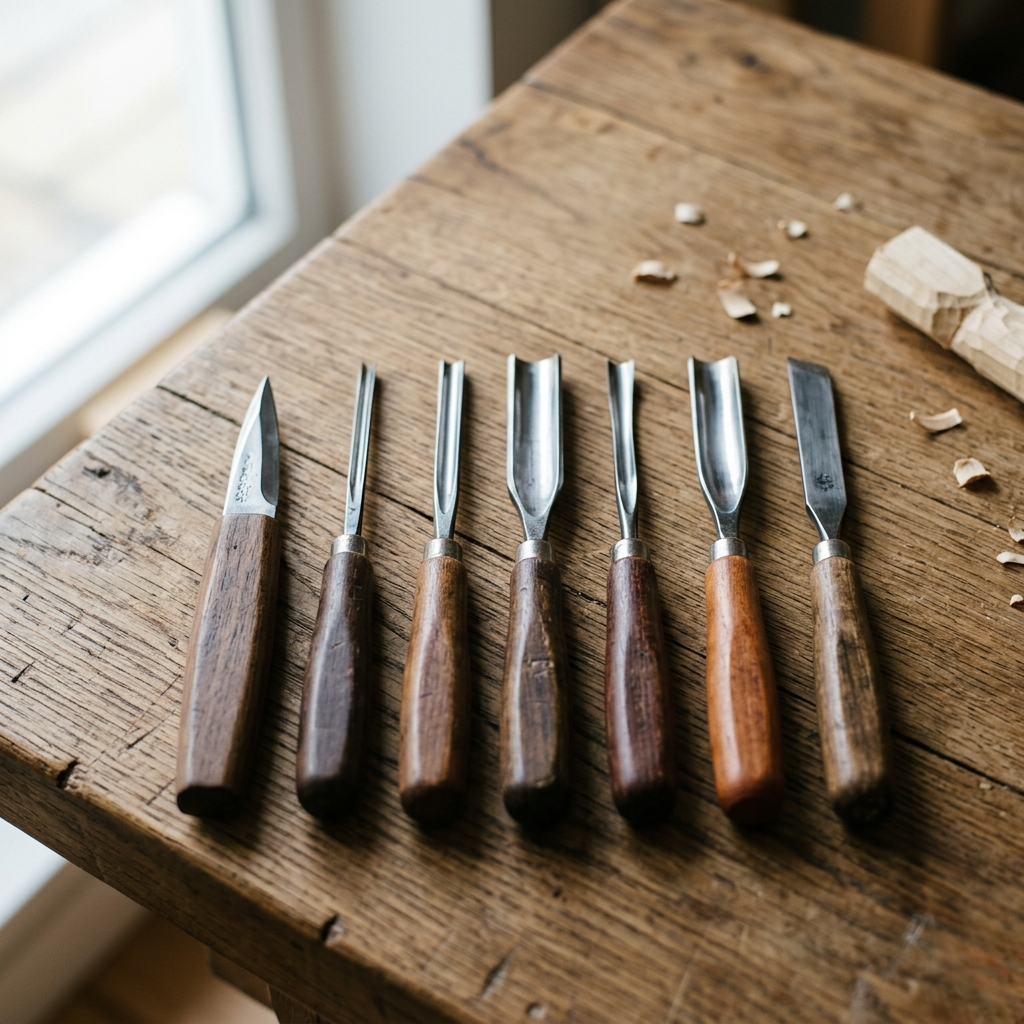Tools you need to start wood carving