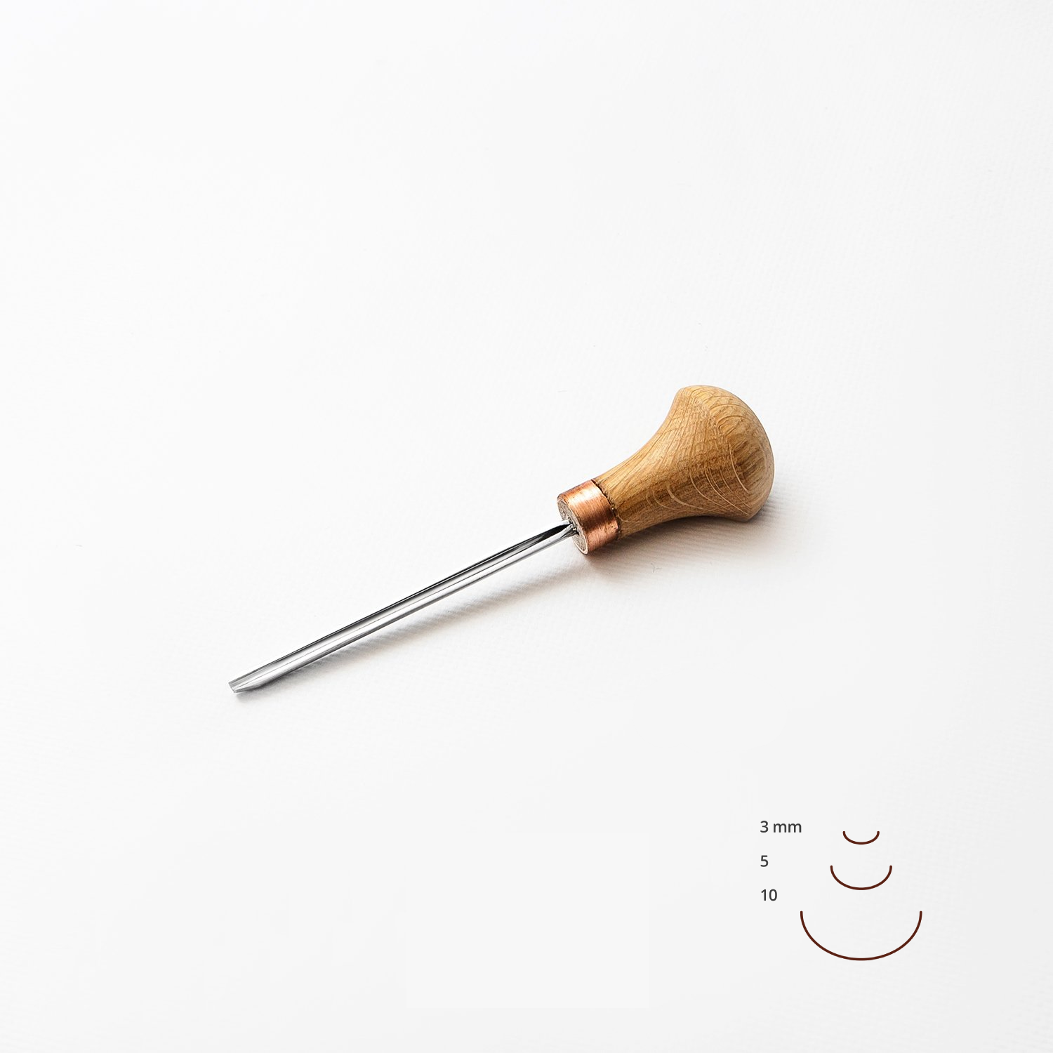 Palm Carving Tool, Linoleum And Block Cutters, Burin Graver Tool