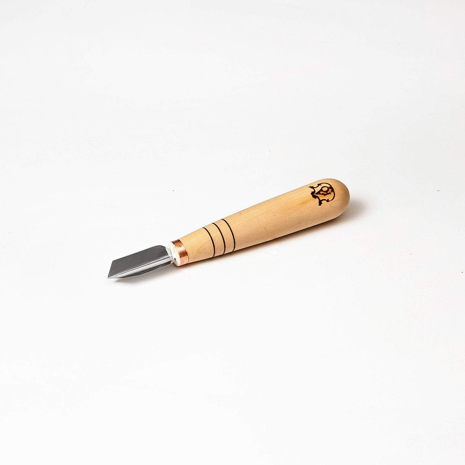V-parting Short Skew Chisel For Chip Carving, Woodcarving Chip Detaile